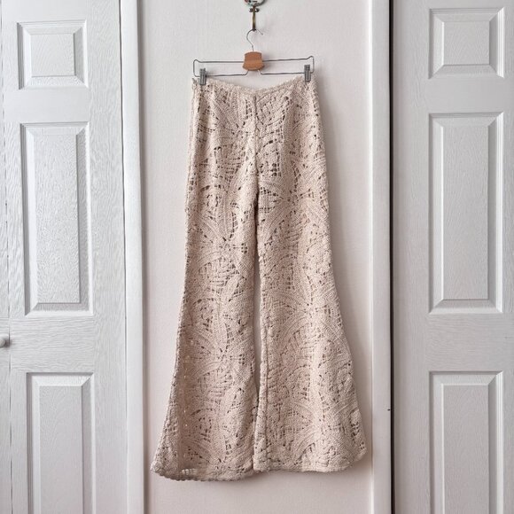 Hemant & Nandita Goa Crochet Flare Pant - Picture 8 of 9